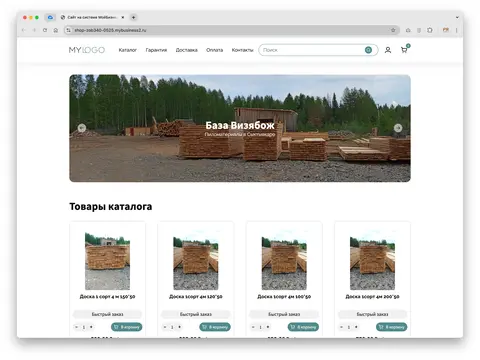 Превью сайта