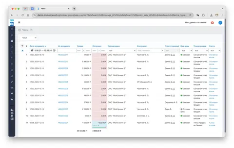 Заказы и продажи