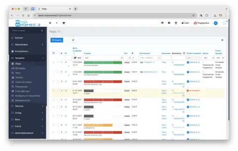 Заказы и продажи